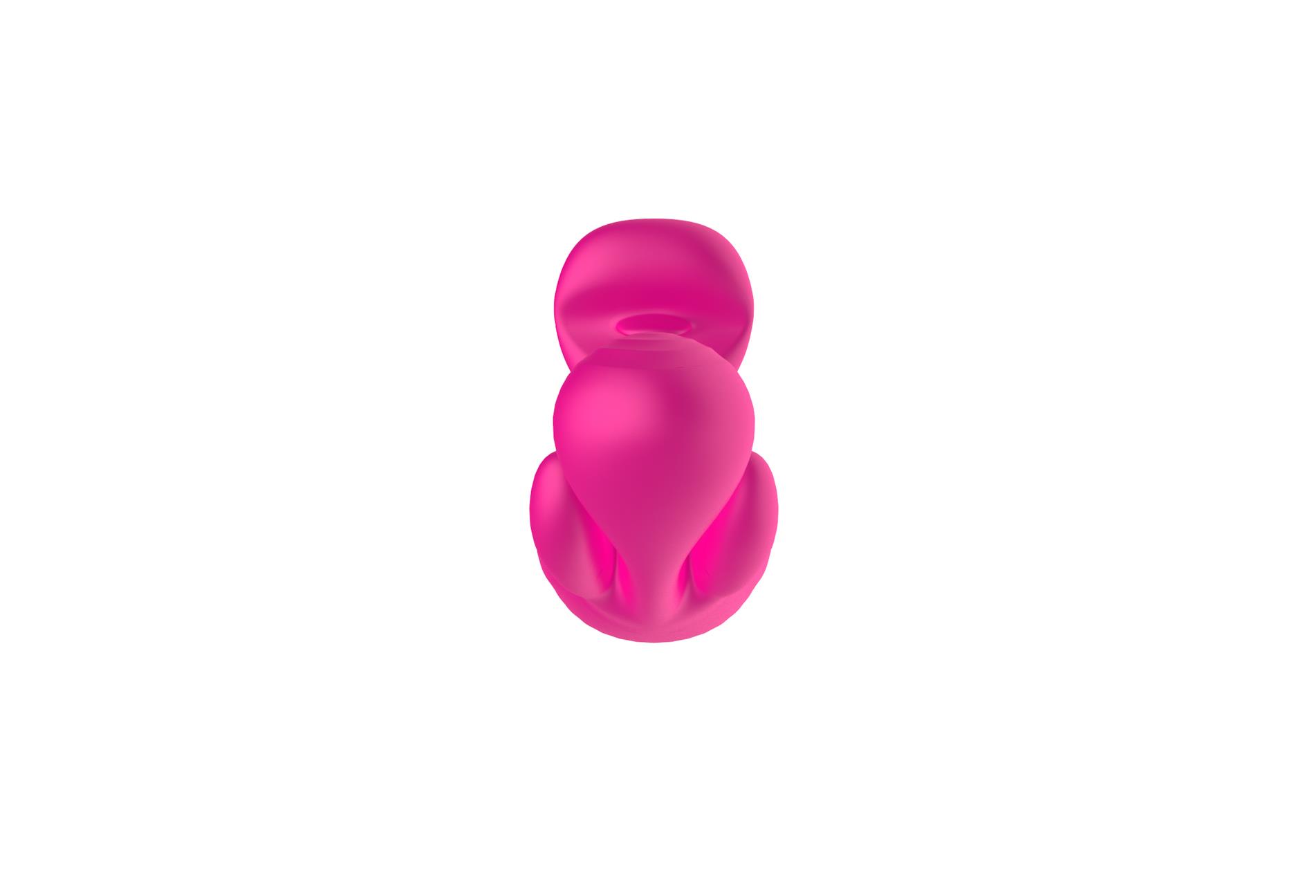Вибратор B - Series Cute Towos, 23.6 см (розовый)