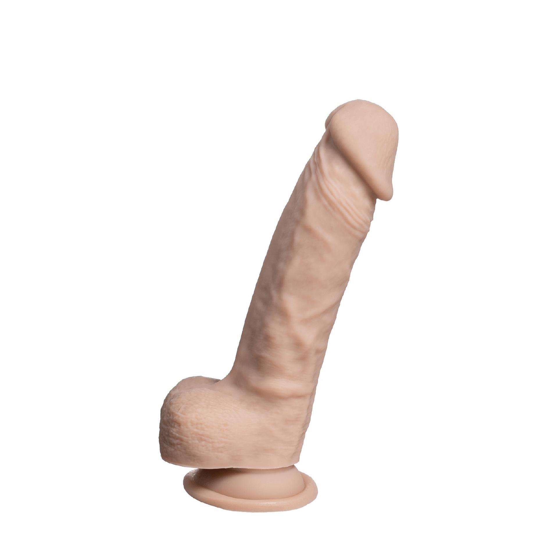 Фаллоимитатор Silexd Real Skin Model 1 Size 7", 17.8 см (телесный)