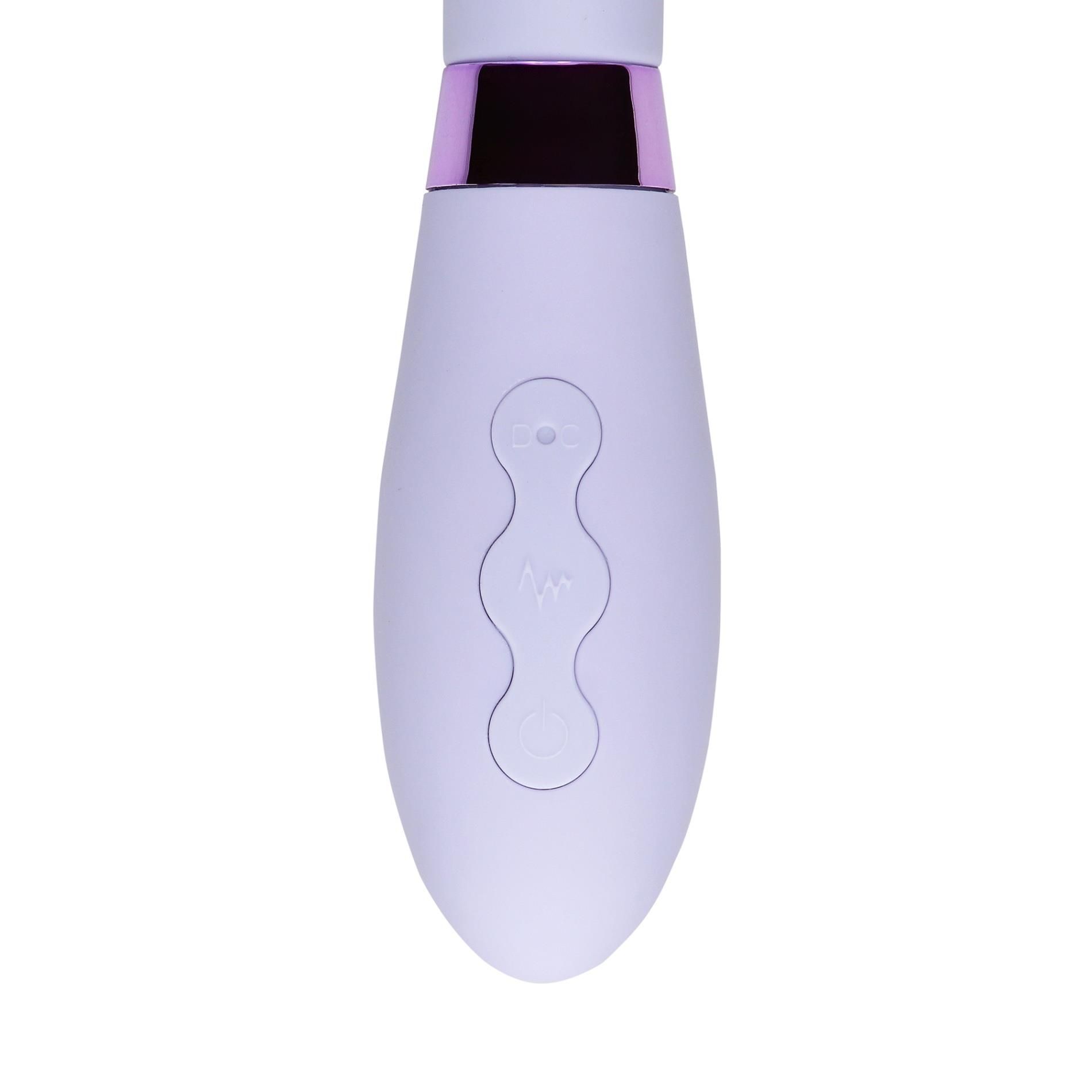 Wibrator Loveline Silicone Tip, 19.8 cm (liliowy)