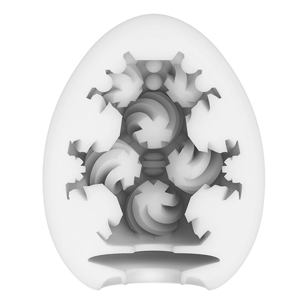 Мастурбатор яйцо Tenga Egg Wonder Curl (белый)