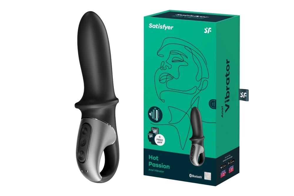 Wibrator Satisfyer Hot Passion, 18 cm (czarny)