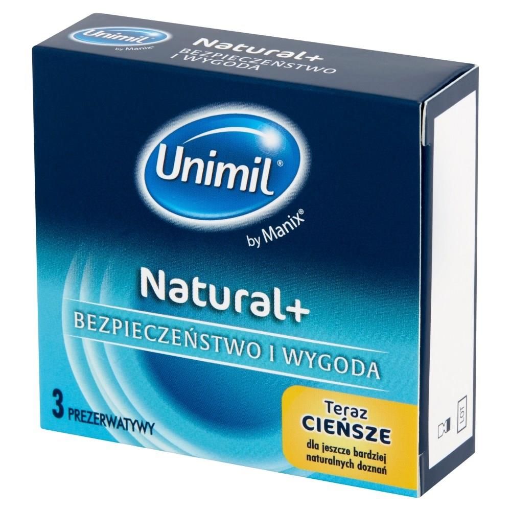Презервативы Unimil Natural+ 3 шт