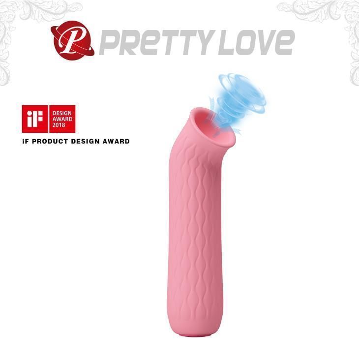 Вакуумний стимулятор клітора Pretty Love Ford, 11,6 см (світло-рожевий)