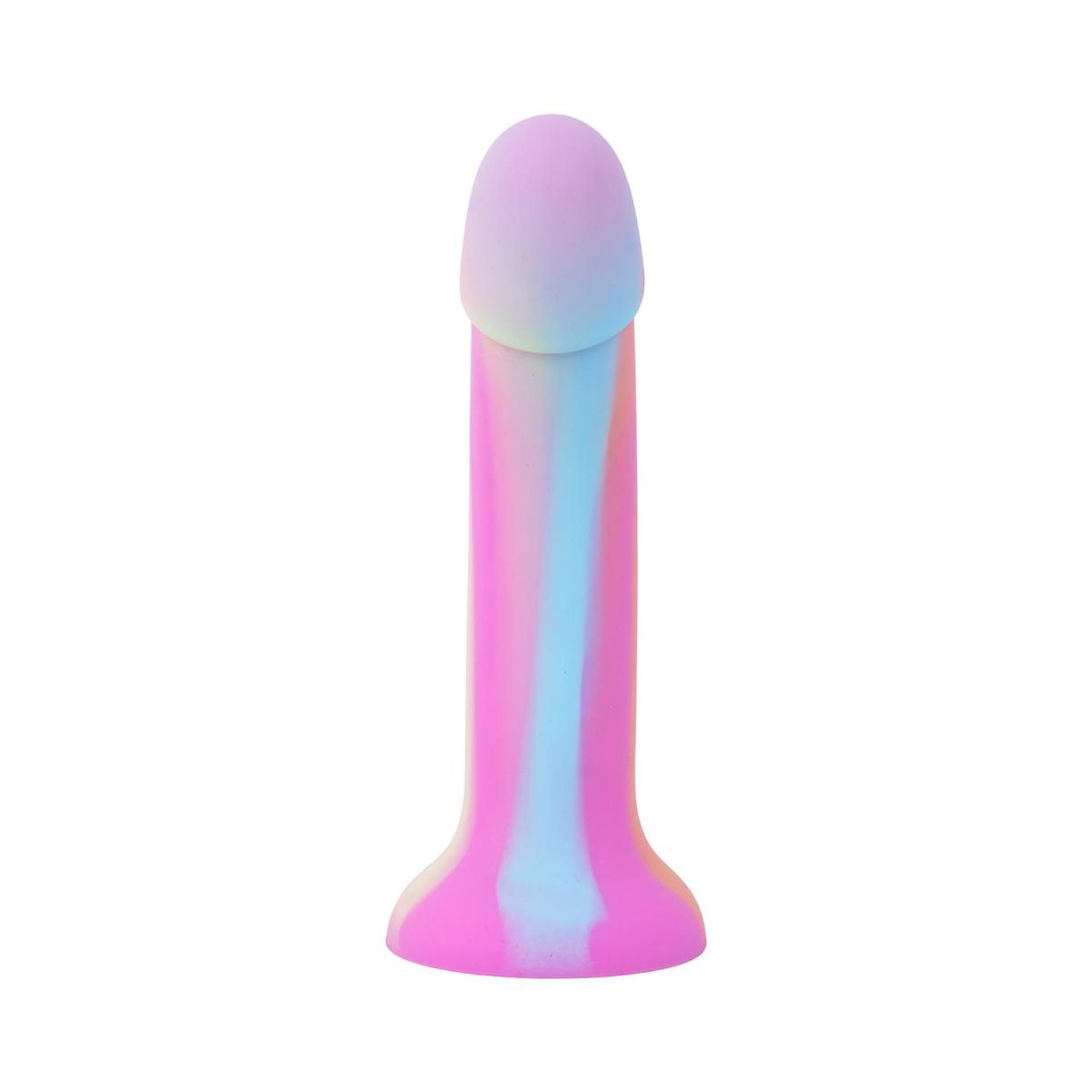 Фаллоимитатор EasyToys Candy Swirl, 19 см (розовый)