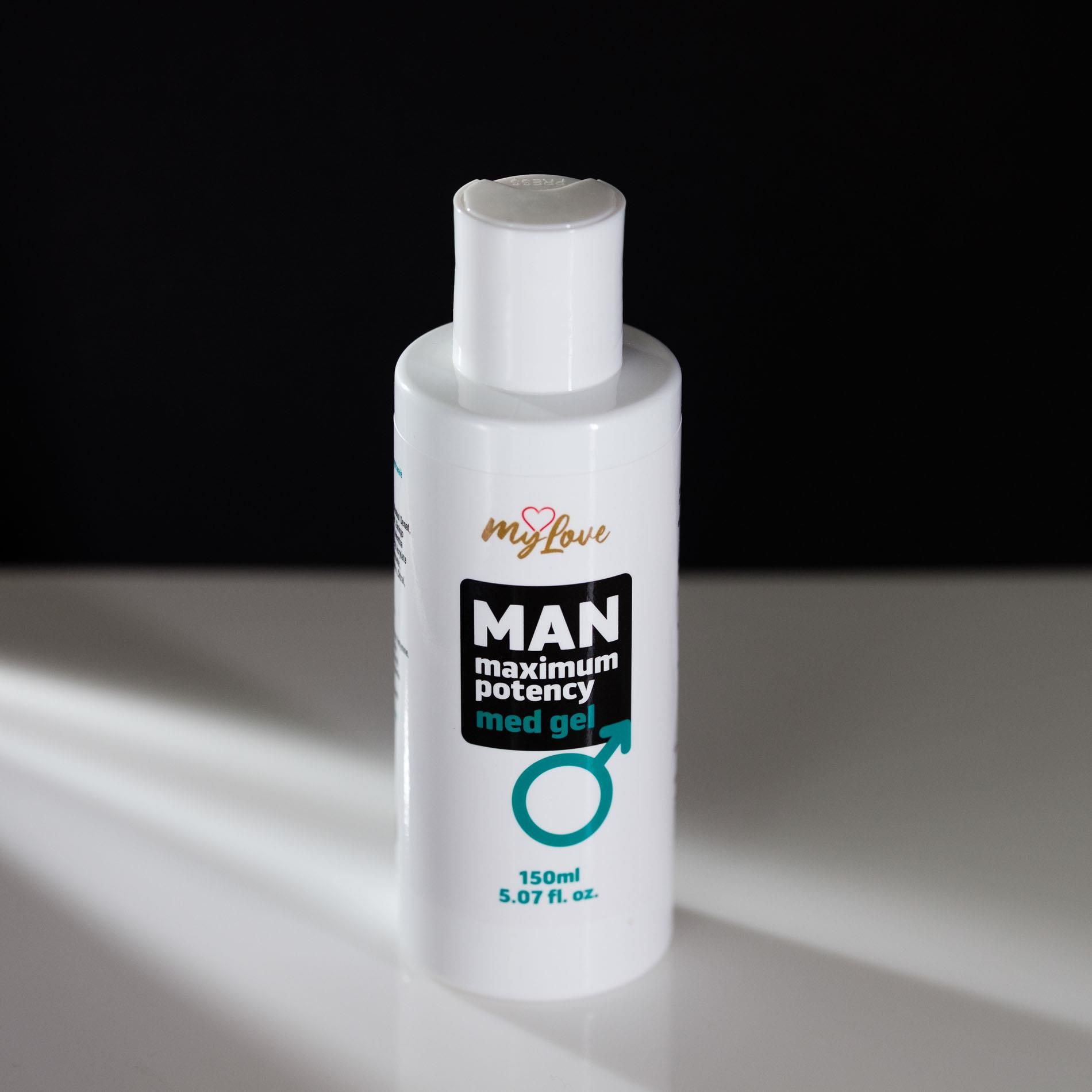 Лубрикант MyLove Man Maximum Potency Med Gel, 150 мл
