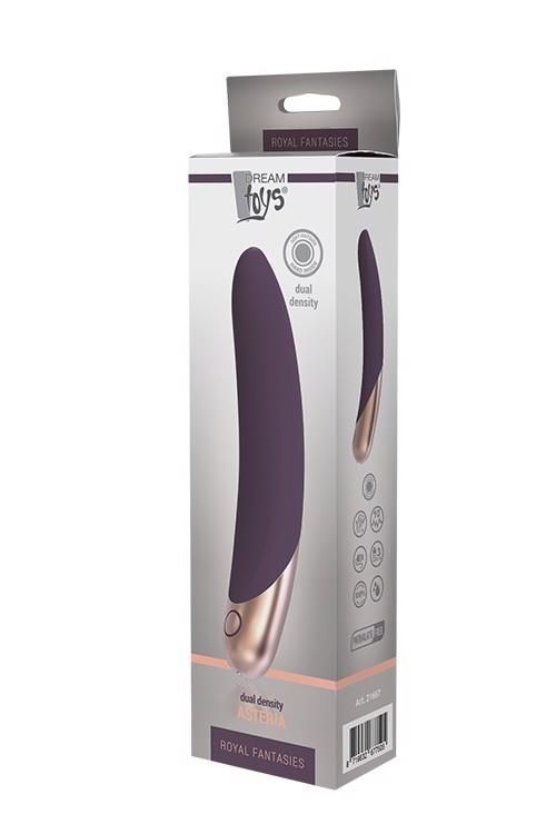 Вибратор для точки G Dream Toys Asteria, 21 см (фиолетовый)