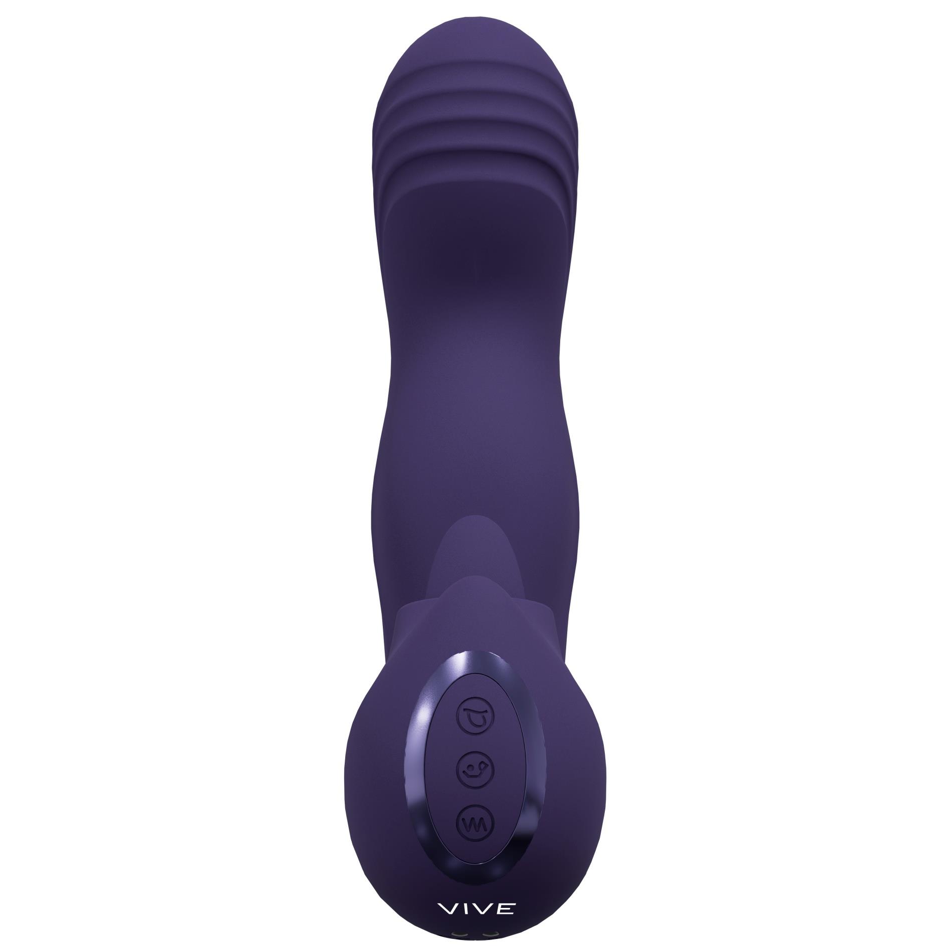 Вибратор Vive Yumi G-Spot, 13.7 см (фиолетовый)