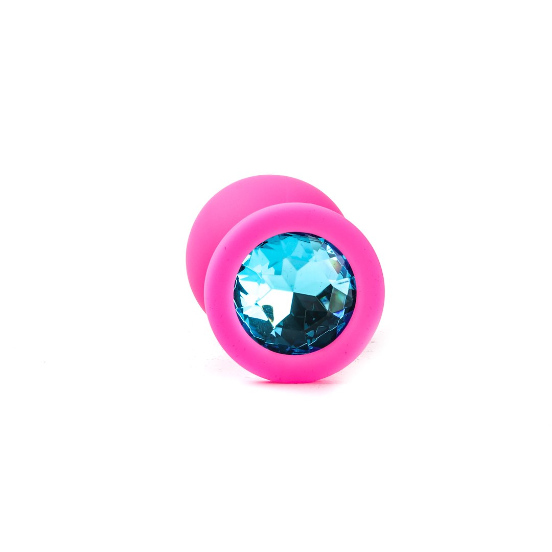 Korek analny Simply Pleasure, 8 cm (niebieski)
