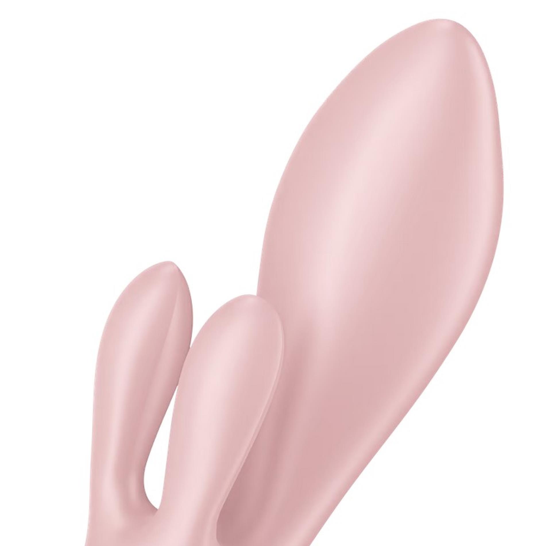 Вибратор-кролик Satisfyer Air Pump Bunny 3, 21 см (светло-розовый)