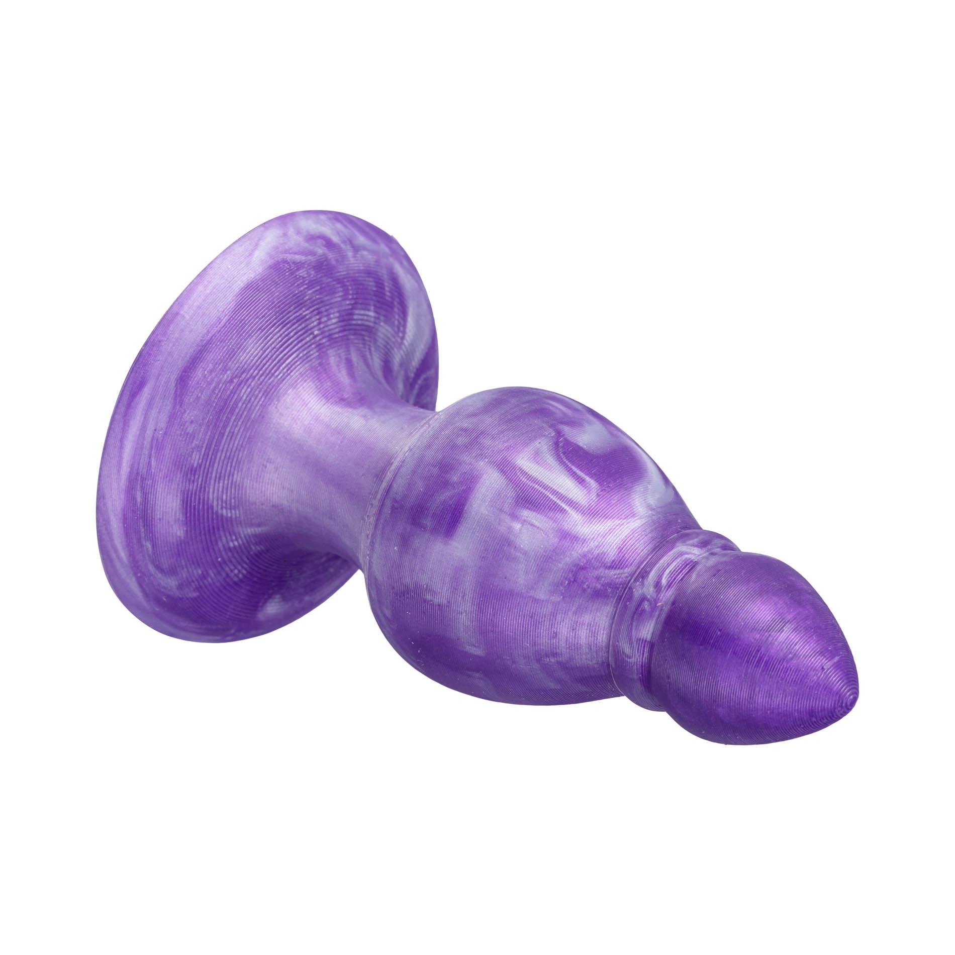 Анальна пробка Silexd Queen Plug, 9.6 см (фіолетовий)