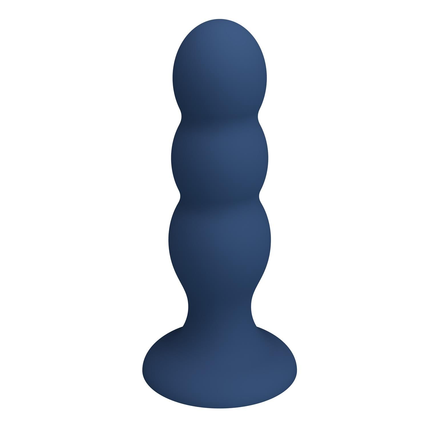 Korek analny Mr. Play 3 Metal Balls, 16.5 cm (niebieski)