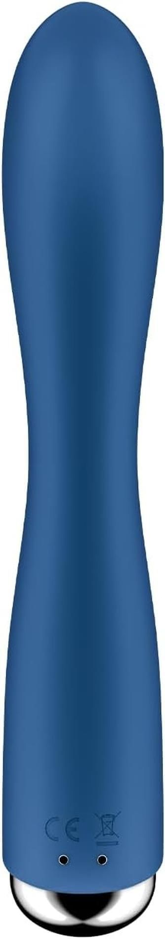 Вібратор-кролик Satisfyer Spinning Rabbit 1, 20 см (синій)