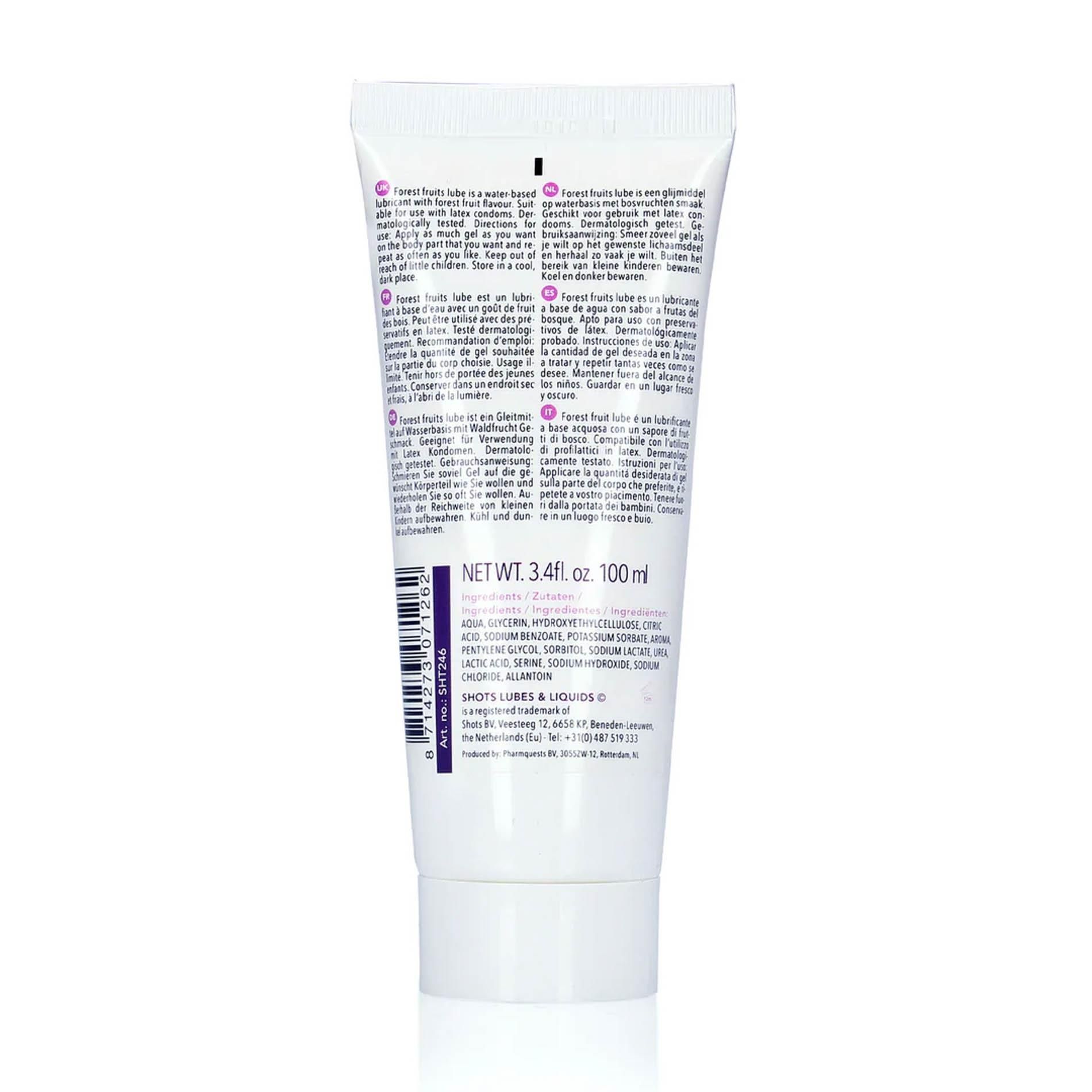 Лубрикант Shots Lubes Liquids Forest Fruit Lube, 100 мл