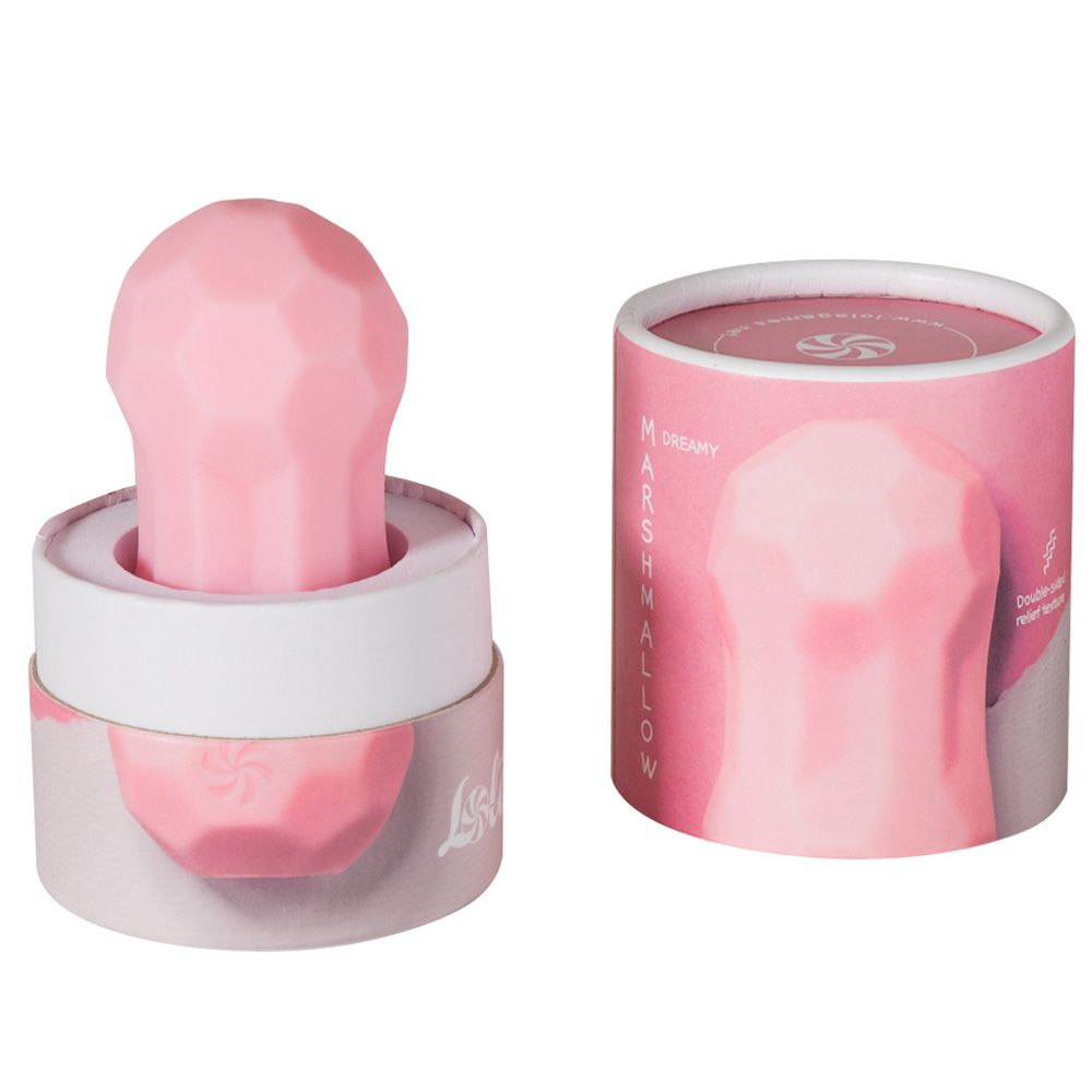 Двусторонний мастурбатор Lola Games Marshmallow Dreamy (розовый)