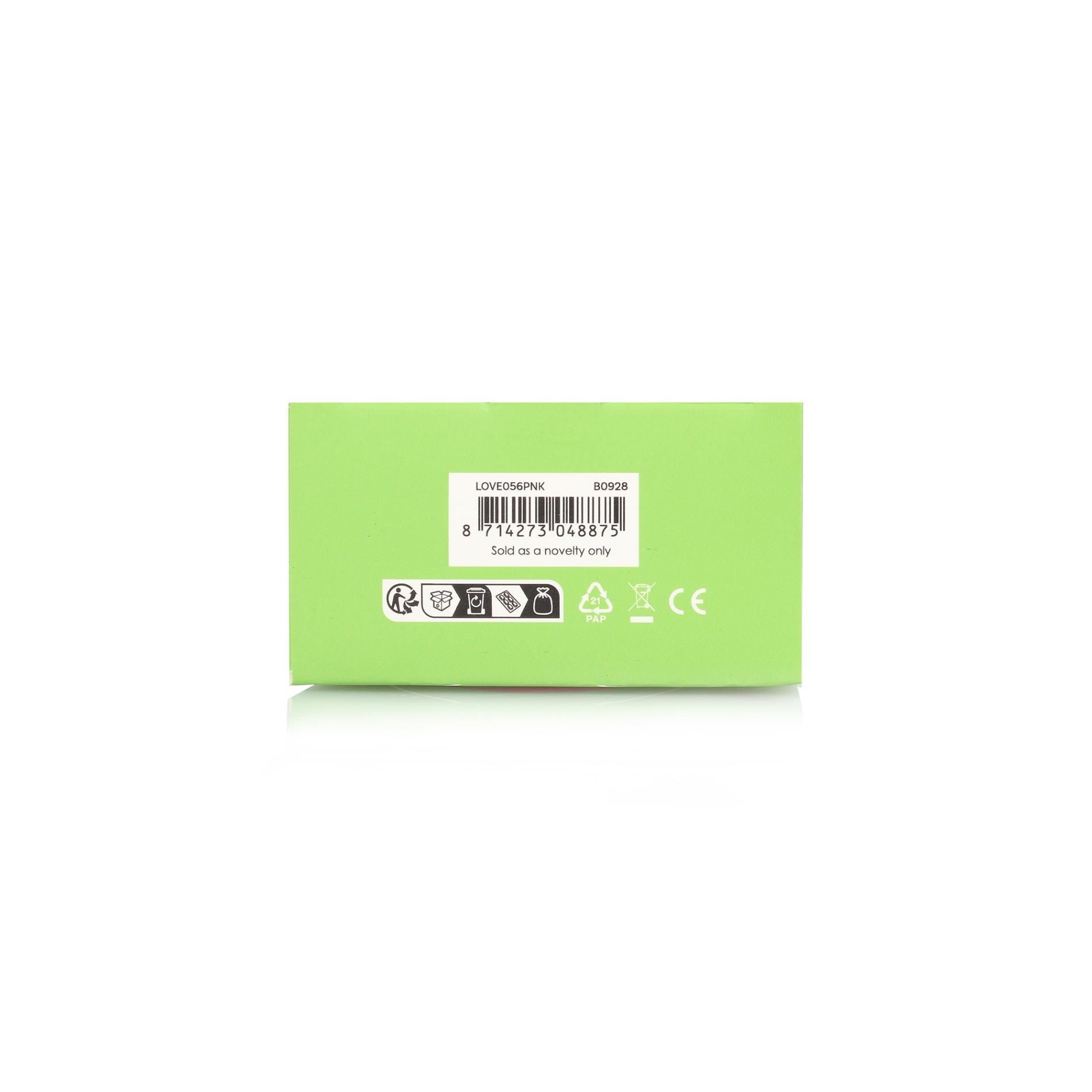 Вибратор-кролик Loveline Tongue Flickering and Heating, 21,5 см (розовый)