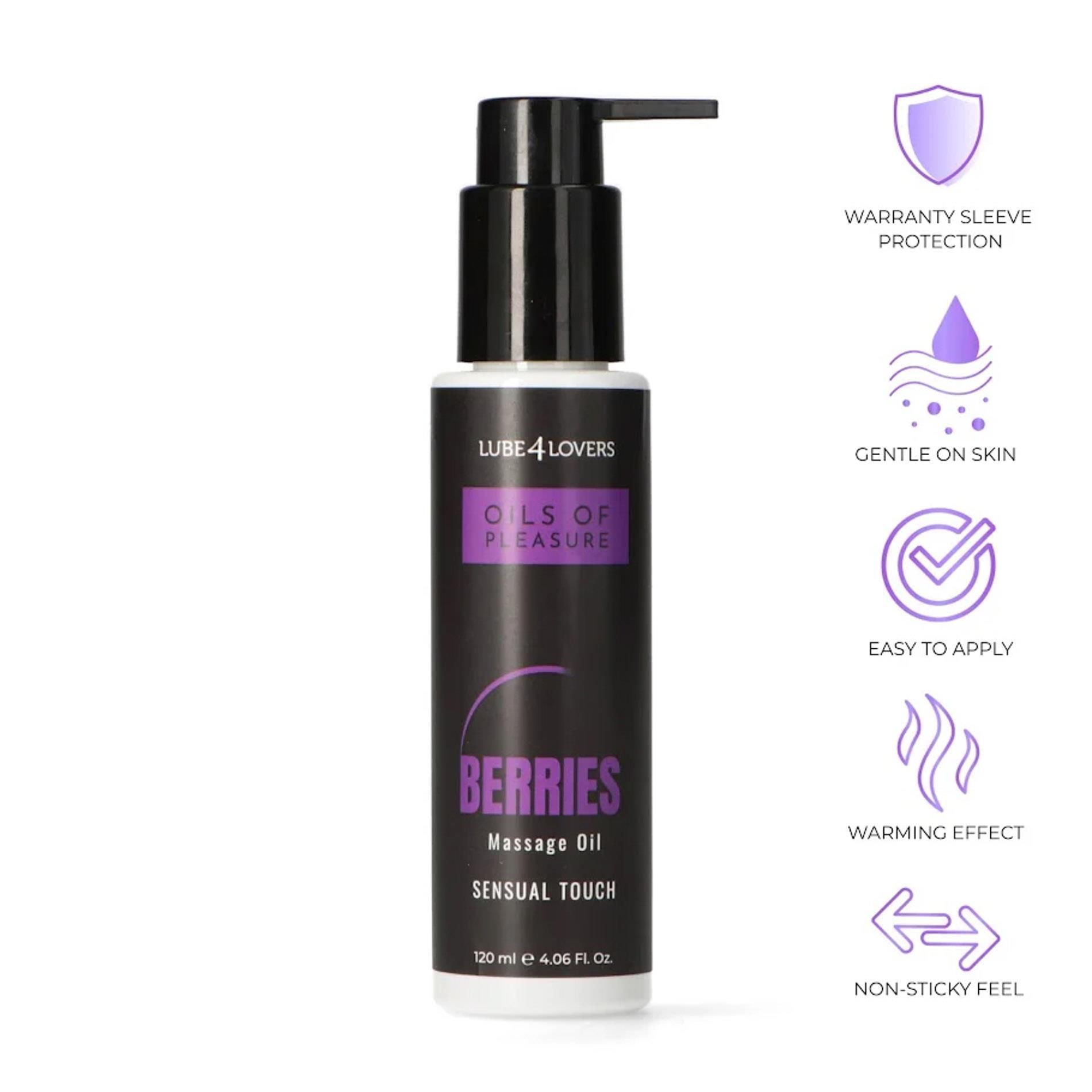 Масло для масажу Lube4lovers Oils of Pleasure Forest Fruits, 120 мл