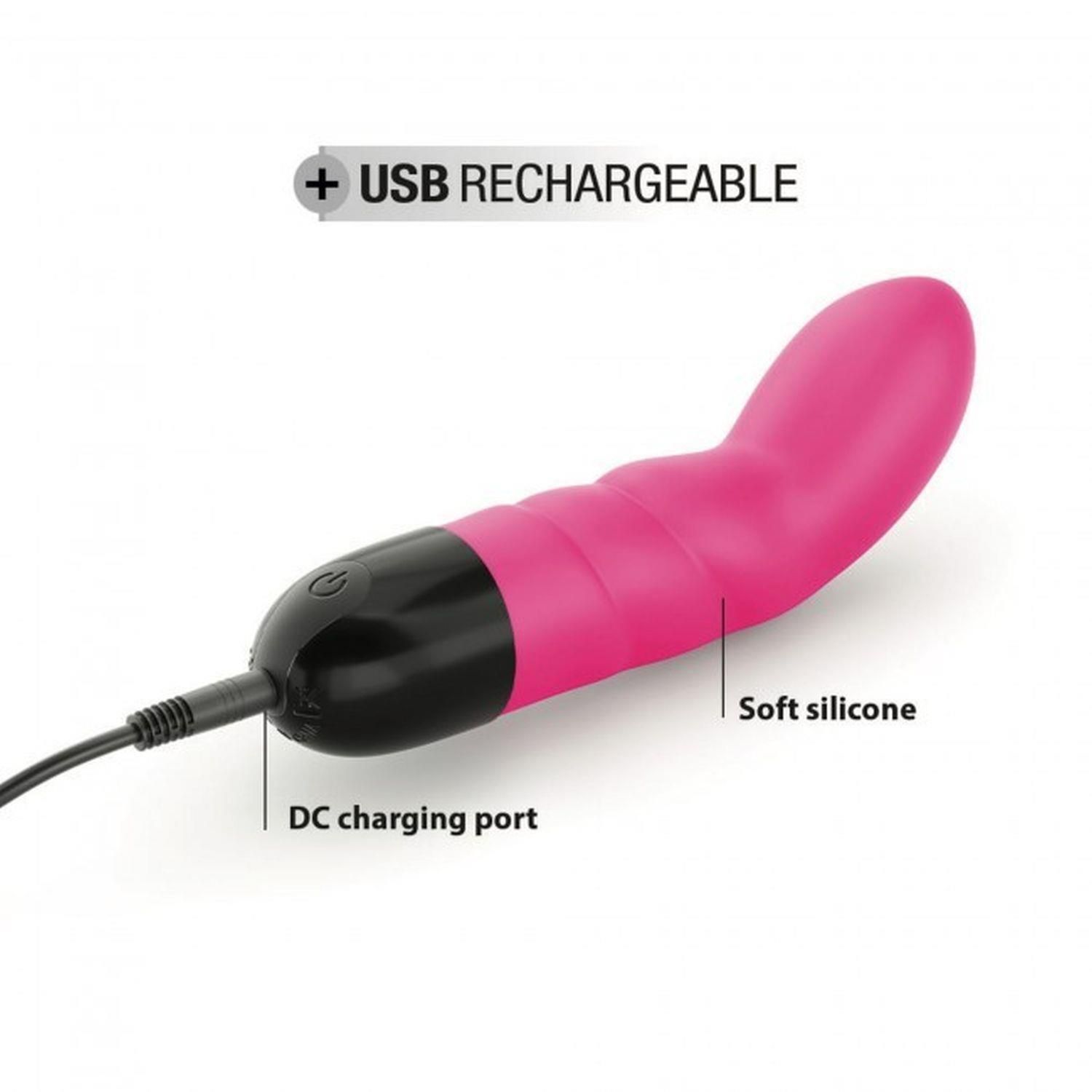 Вібратор для точки G Dorcel Expert G 2.0, 15 см (рожевий)