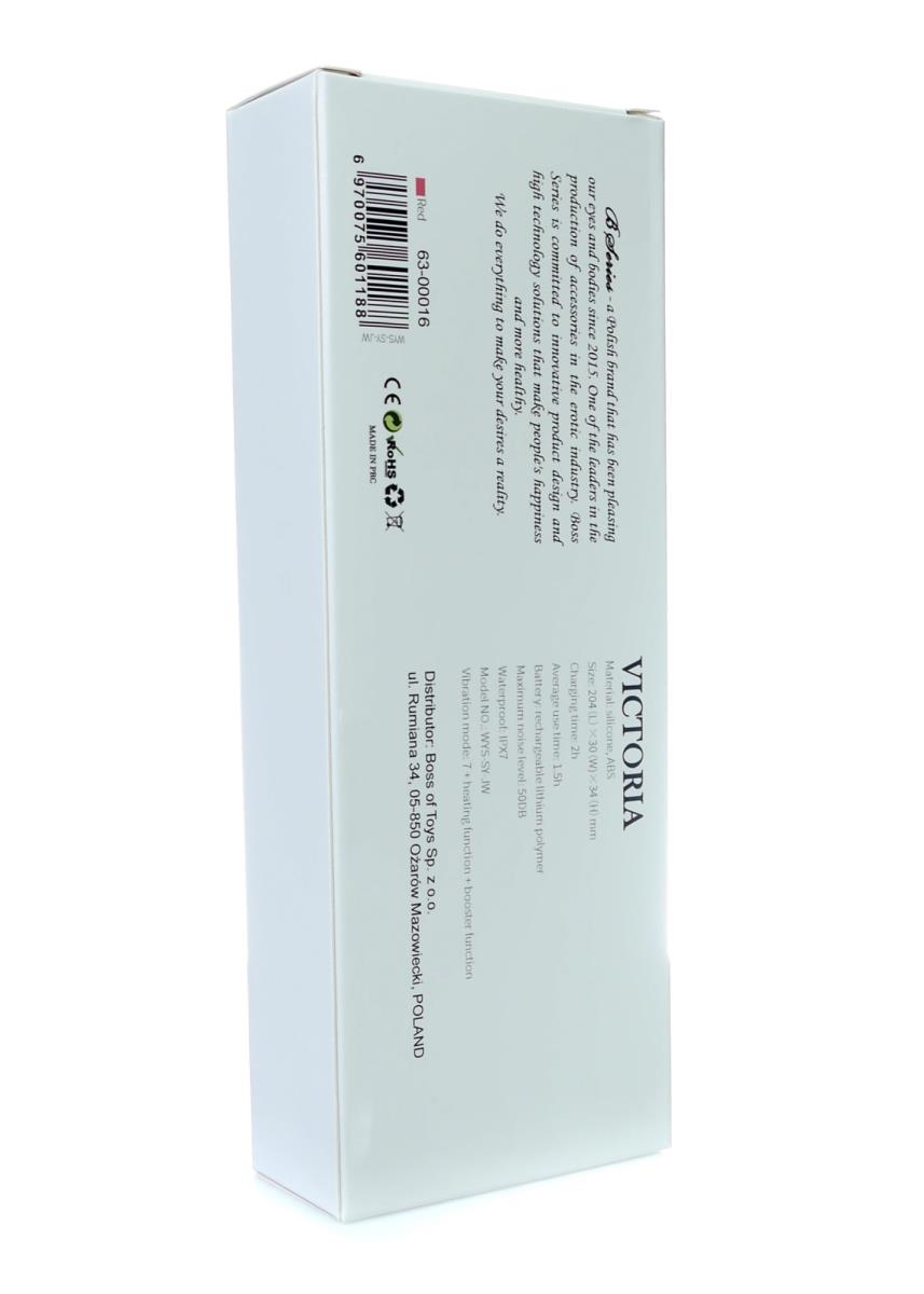 Вибратор-кролик B - Series Fox, 20.4 см (розовый)