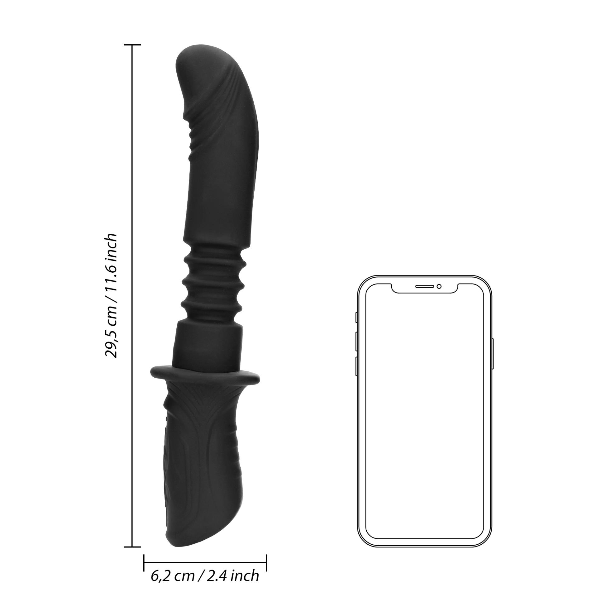 Секс-машина Ouch! Hand Held Vibrating and Thrusting Sex Machine
