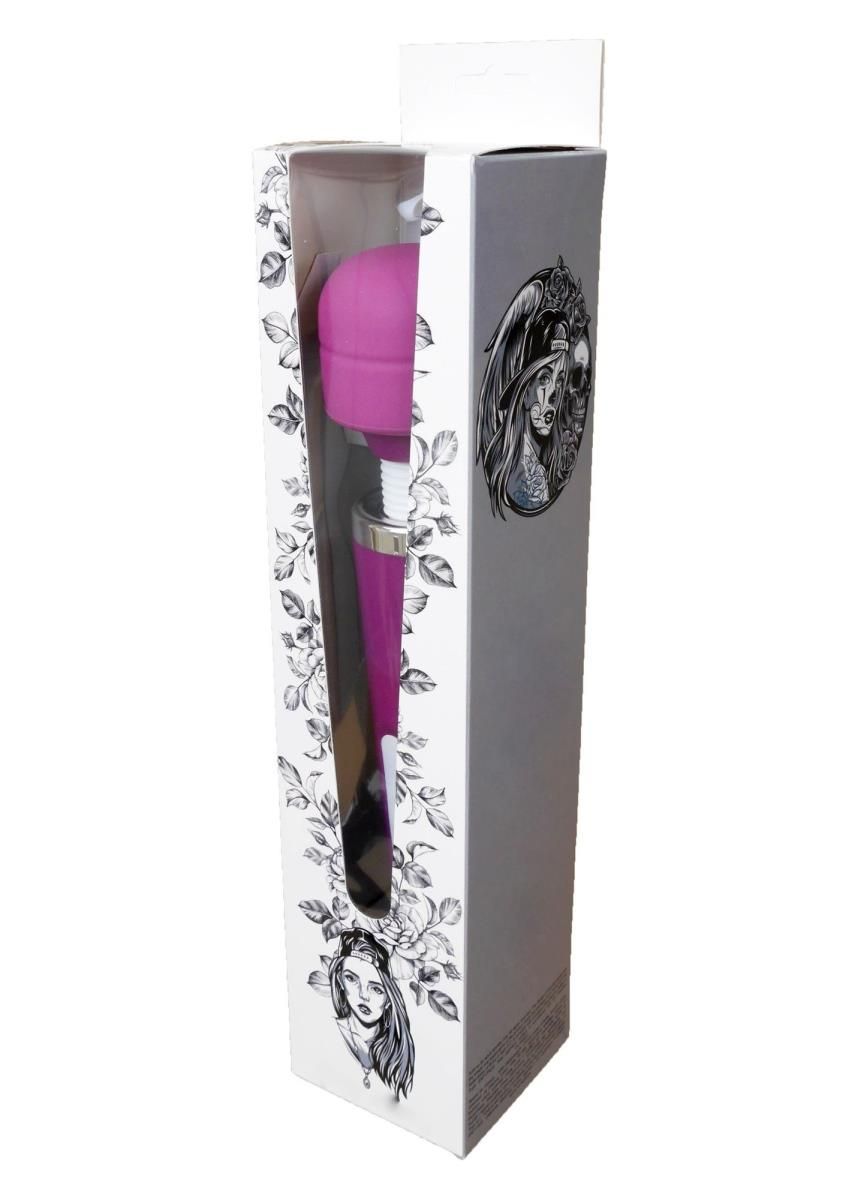 Вибромассажер Boss Series Wand, 32 см (фиолетовый)