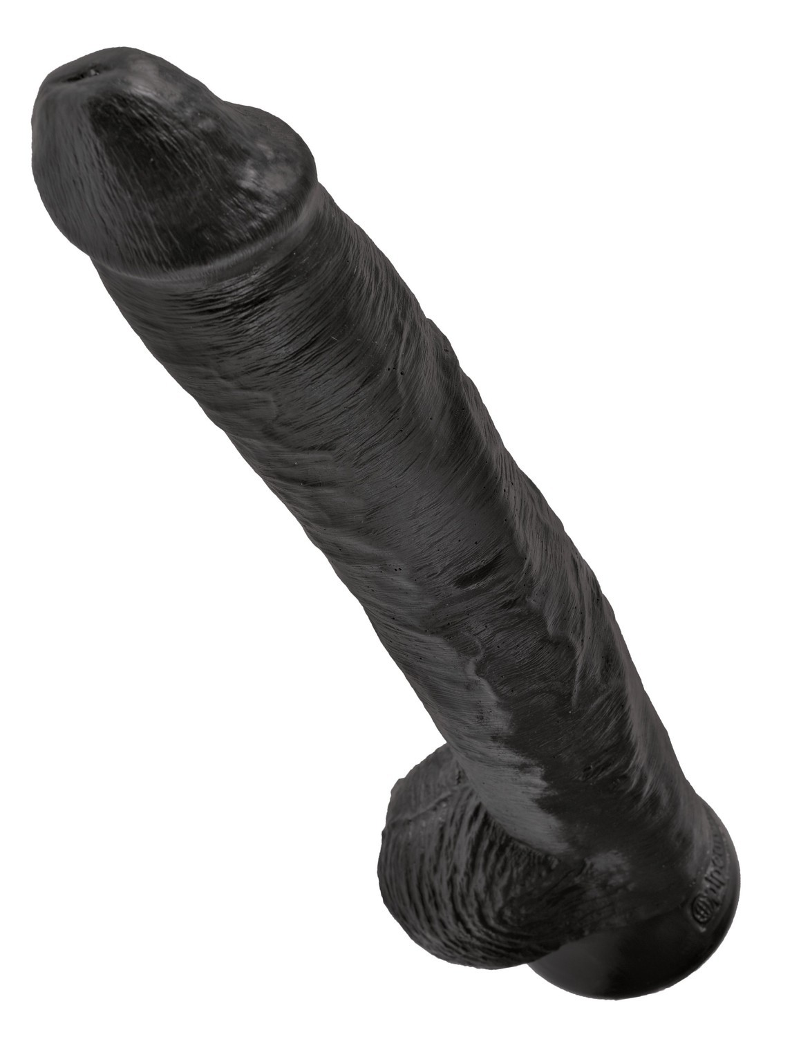 Фаллоимитатор King Cock 14" With Balls, 37 см (черный)