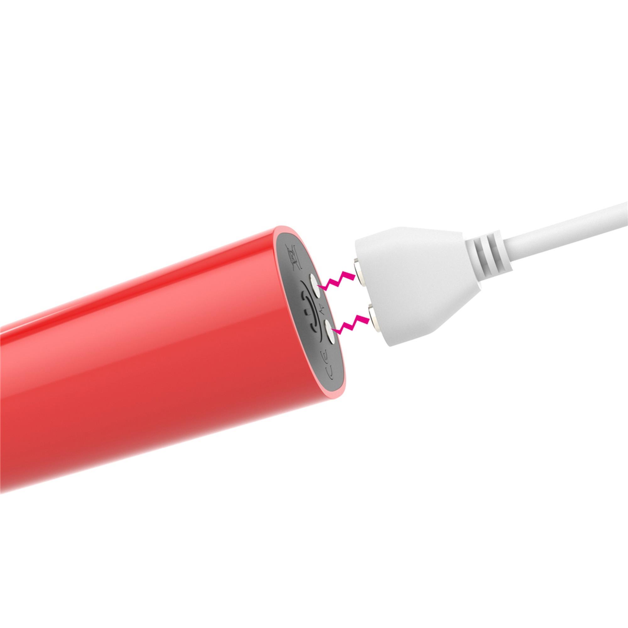 Вібратор Lovetoy Ijoy Rechargeable Bullet Scream, 8.4 см (червоний)