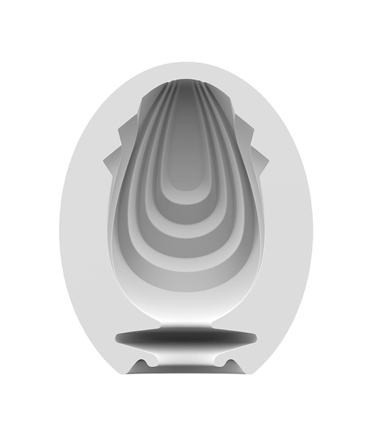 Мастурбатор яйцо Satisfyer Egg Single Savage (белый)