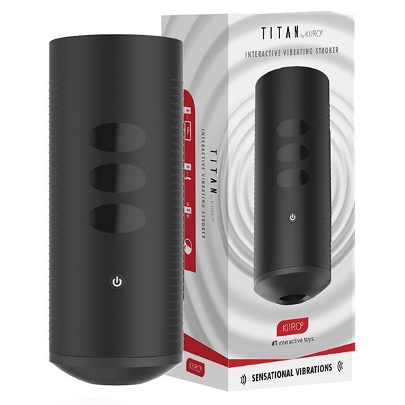 Мастурбатор Kiiroo Titan, 22,1 см(черный)