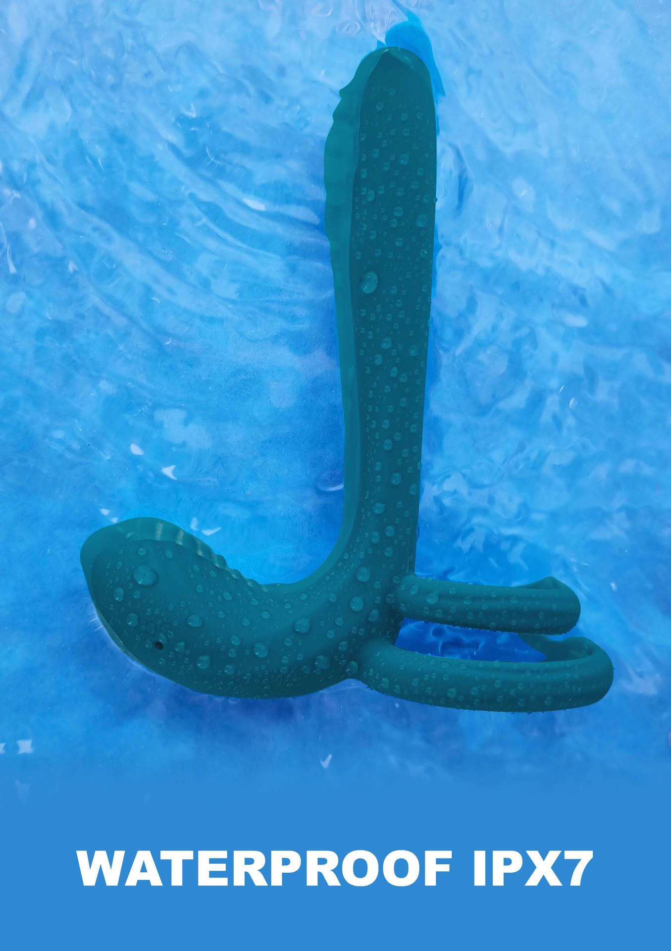 Pierścień erekcyjny Xocoon Couples, 13 cm (zielony)