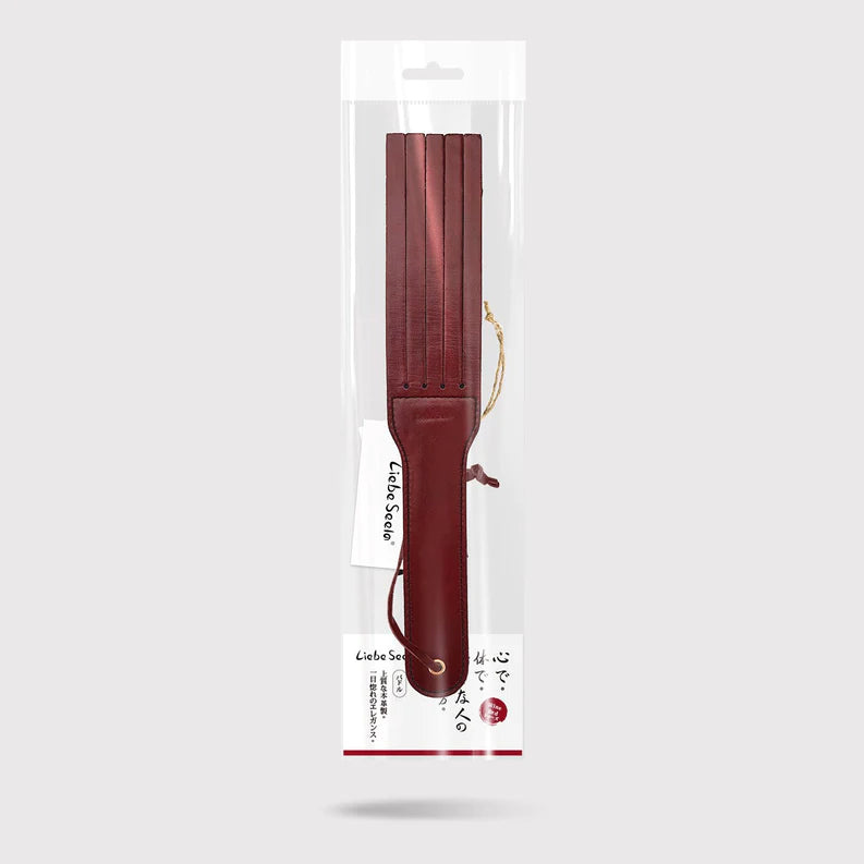 Шлепалка Liebe Seele Wine Red Spanking Paddle, 34.5 см (бордовый)