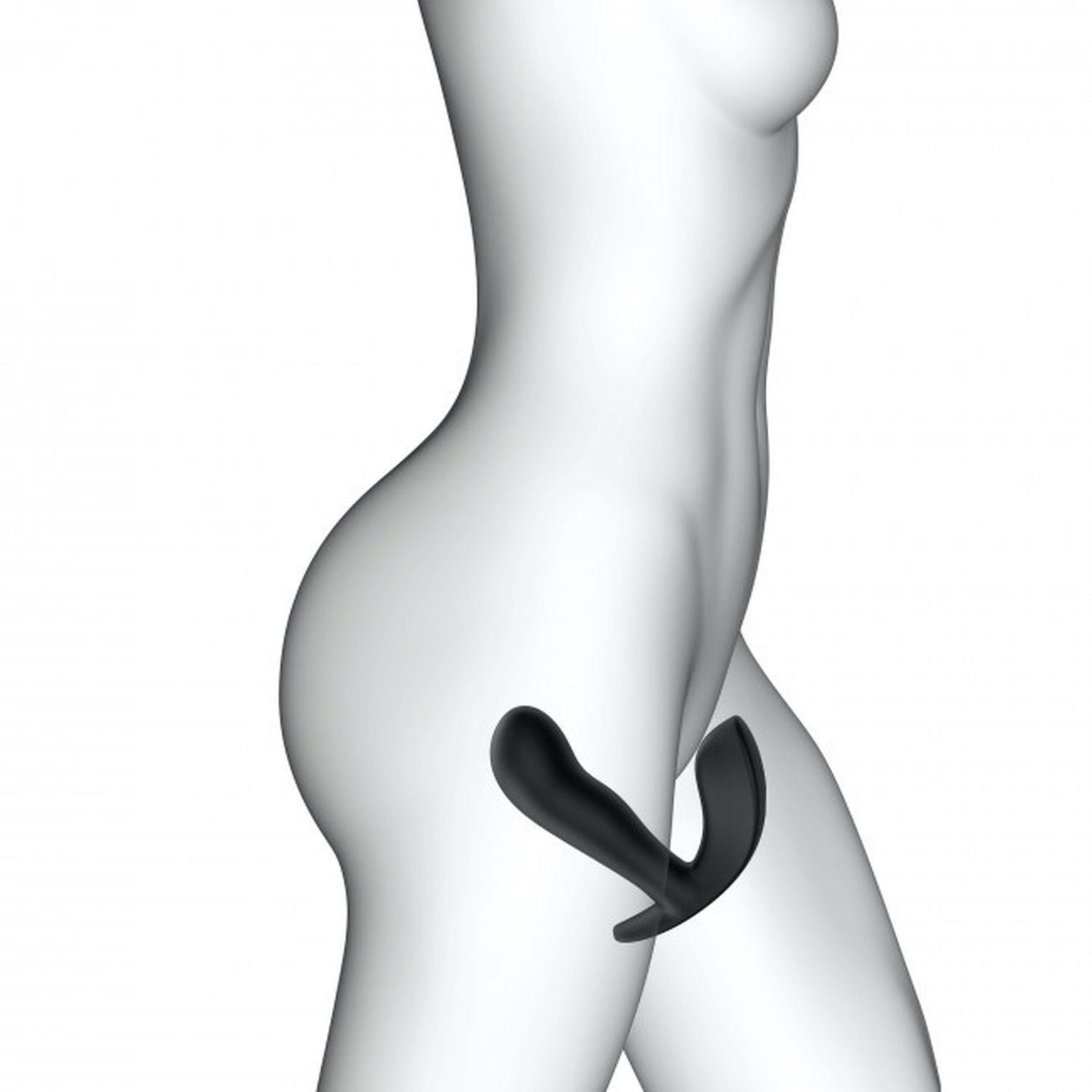 Вібратор Dorcel Twist Delight, 11.5 см (чорний)