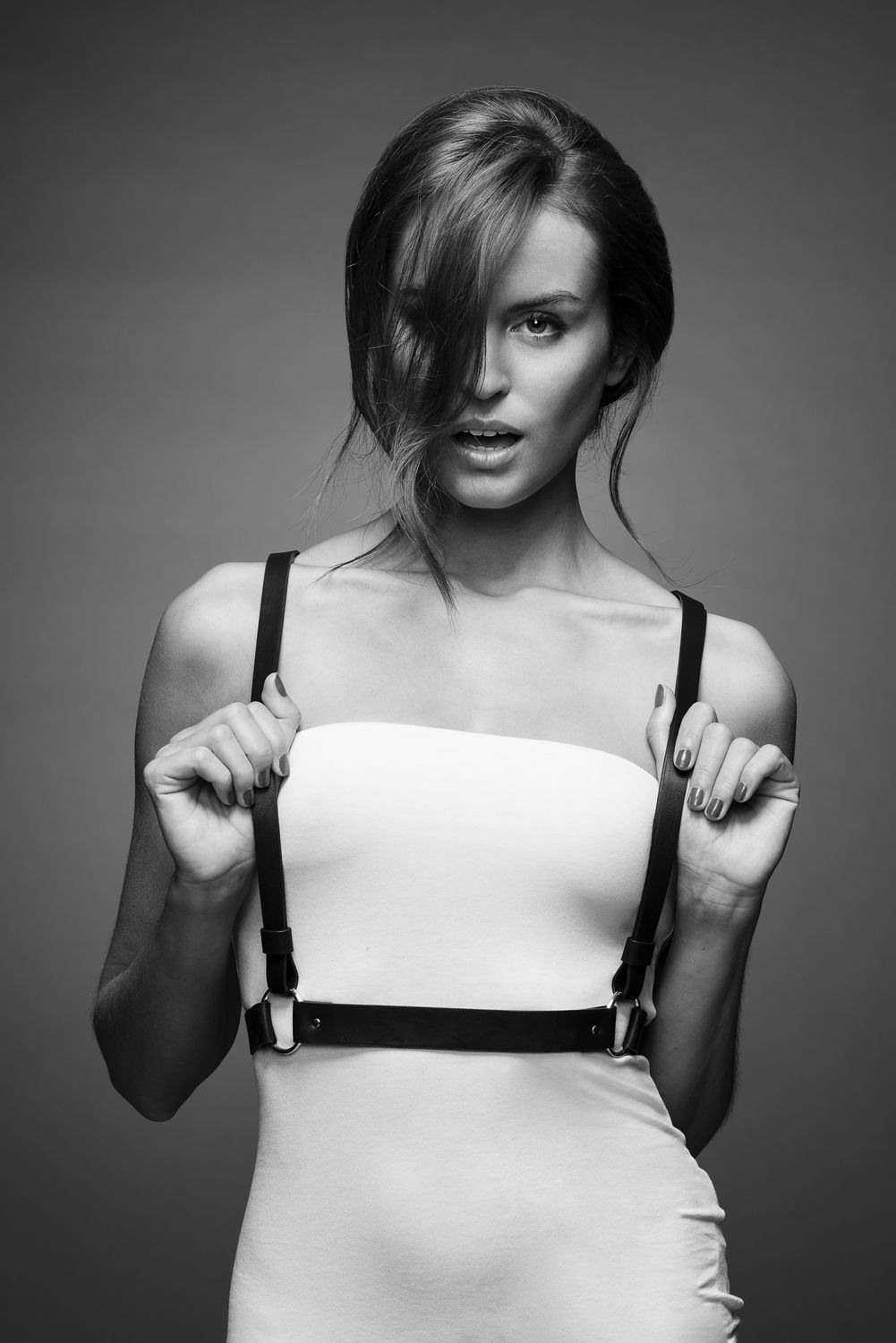 Портупея Bijoux Indiscrets Maze X Harness (чорний)