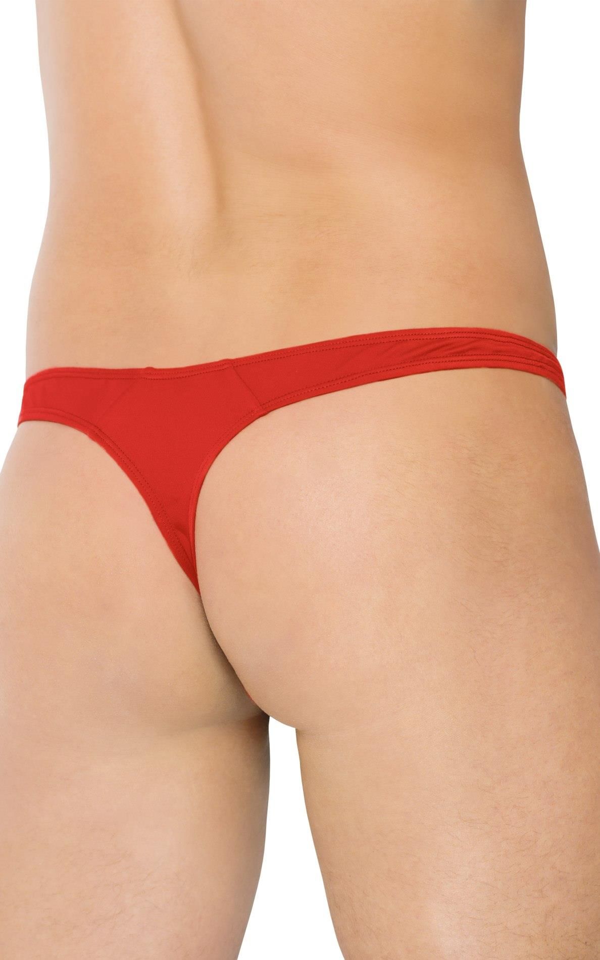 Трусы-стринги мужские Softline Thongs 4502, M/L (красный)