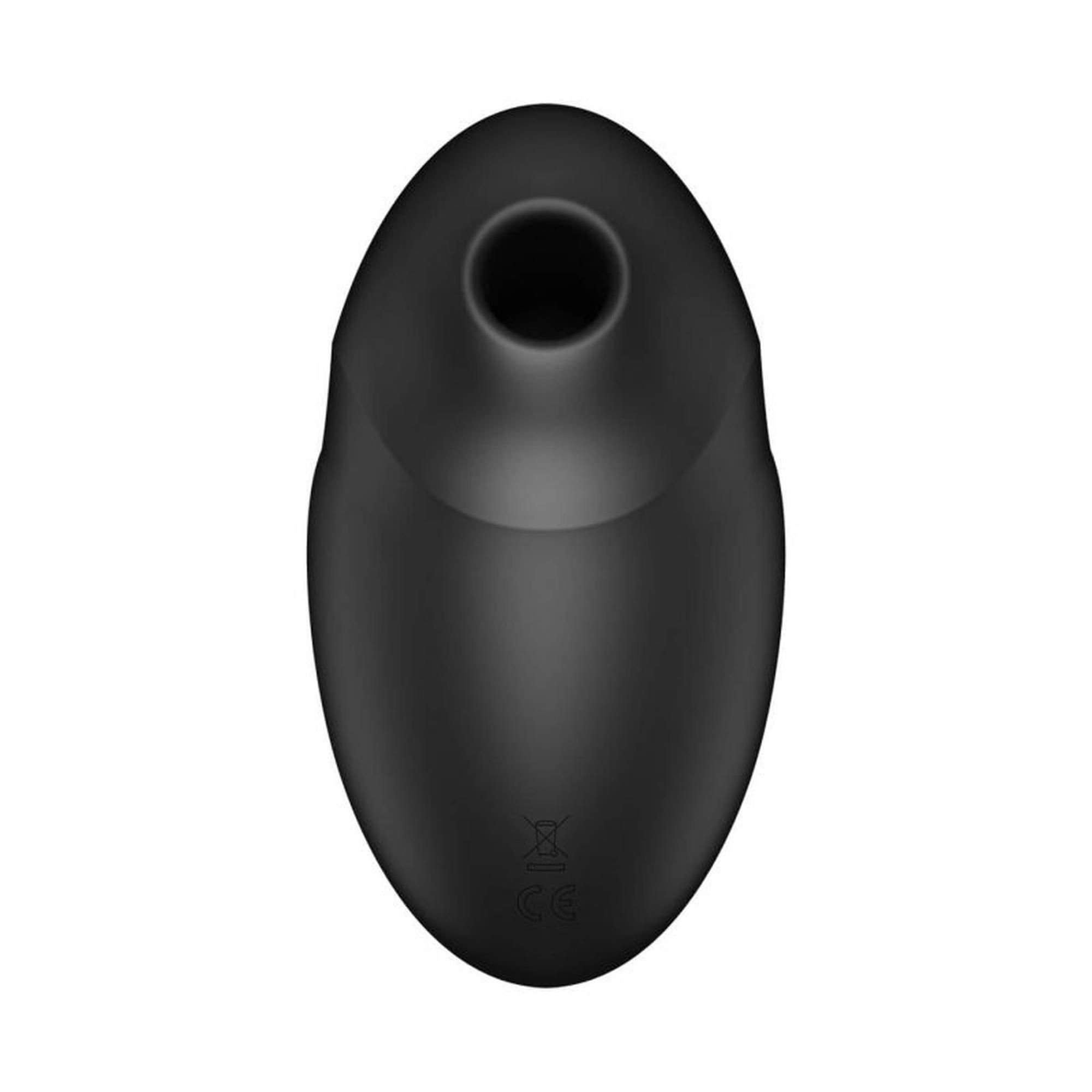 Вакуумний стимулятор клітора з вібрацією Satisfyer Vulva Lover 3 (чорний)