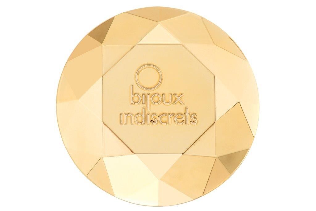 Вибратор для клитора Bijoux Indiscrets Diamond Twenty One (золотой)