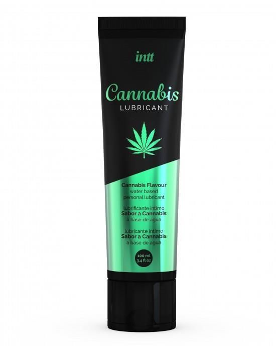 Żel intymny nawilżający smakowy Intt Lubricant 100 ml (cannabis)
