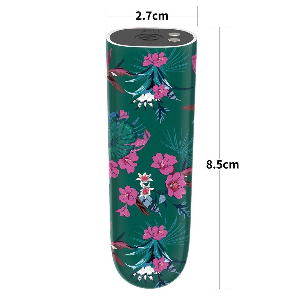 Вібратор для клітора LoveToy Antheia Massager, 8.5 см (зелений)