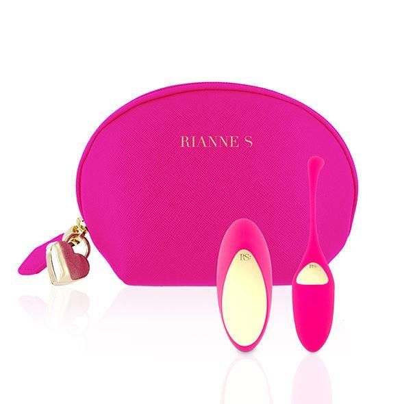 Виброяйцо Rianne S Pulsy Playball, 7 см (розовый)