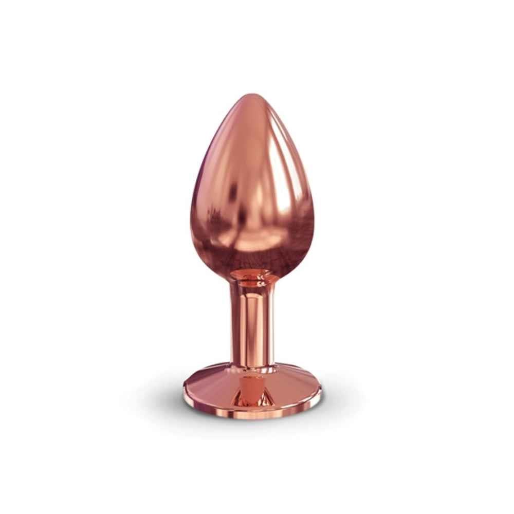 Korek analny Dorcel Diamond Plug S, 7.1 cm (złoty)