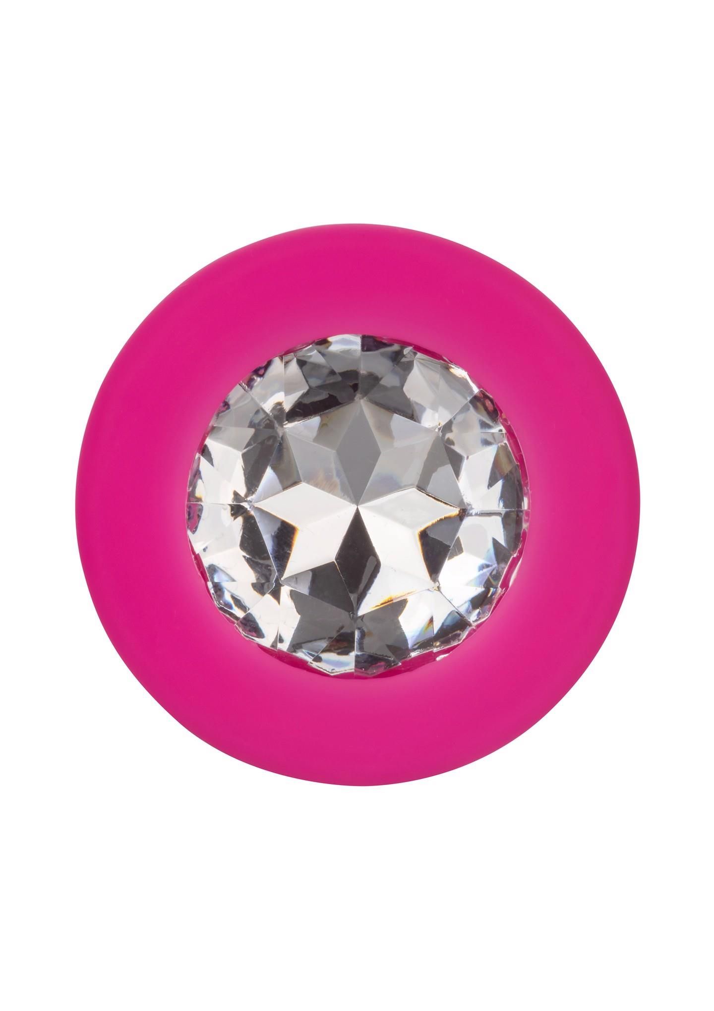 Набор анальных пробок Calexotics Cheeky Gems, 3 шт (розовый)
