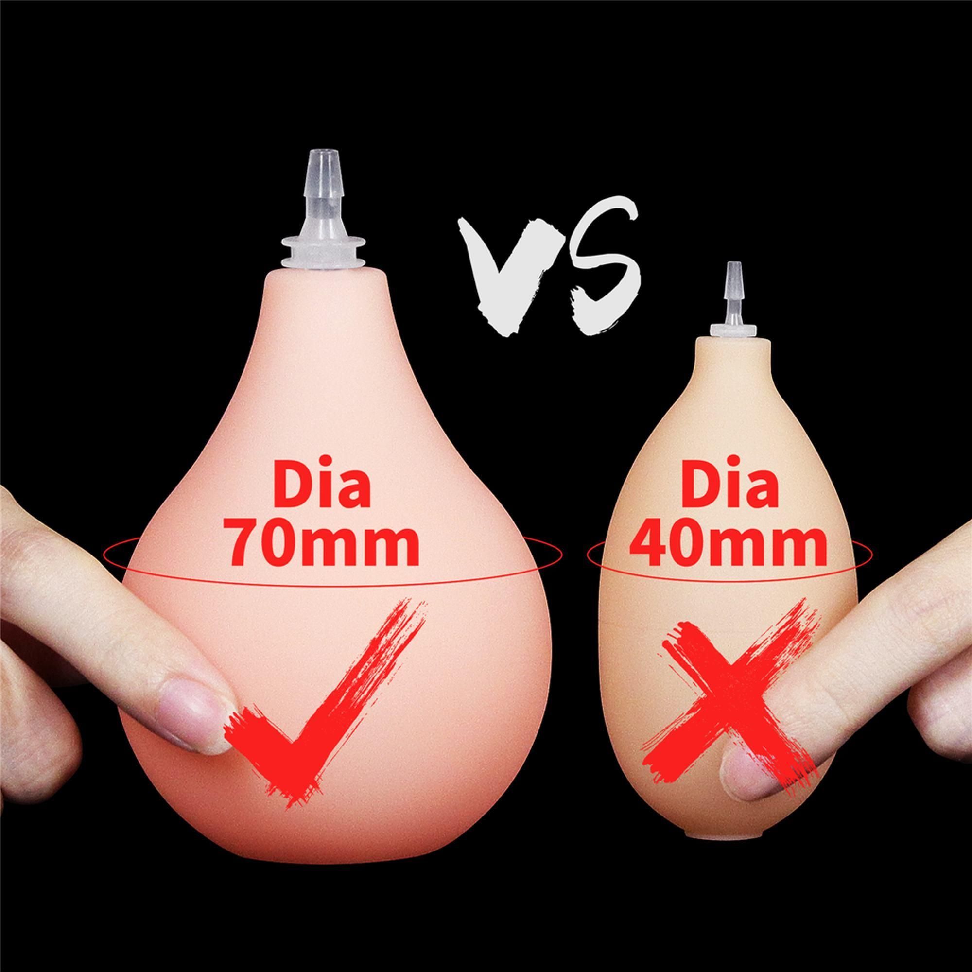 Dildo LoveToy Squirt Extreme 11", 28 cm (cielisty)