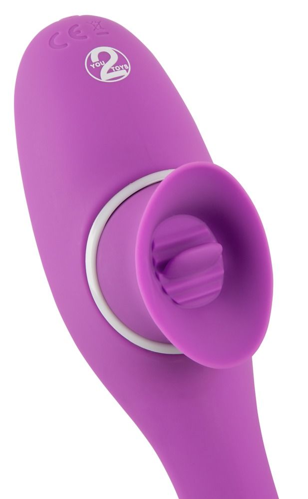 Вибратор You2Toys 2 Function Bendable Vibe, 22.3 см (фиолетовый)