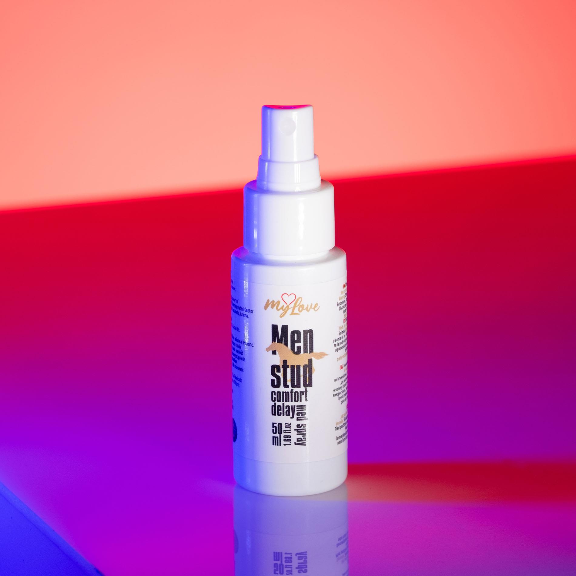 Spray opóźniający MyLove Men Stud Comfort, 50 ml