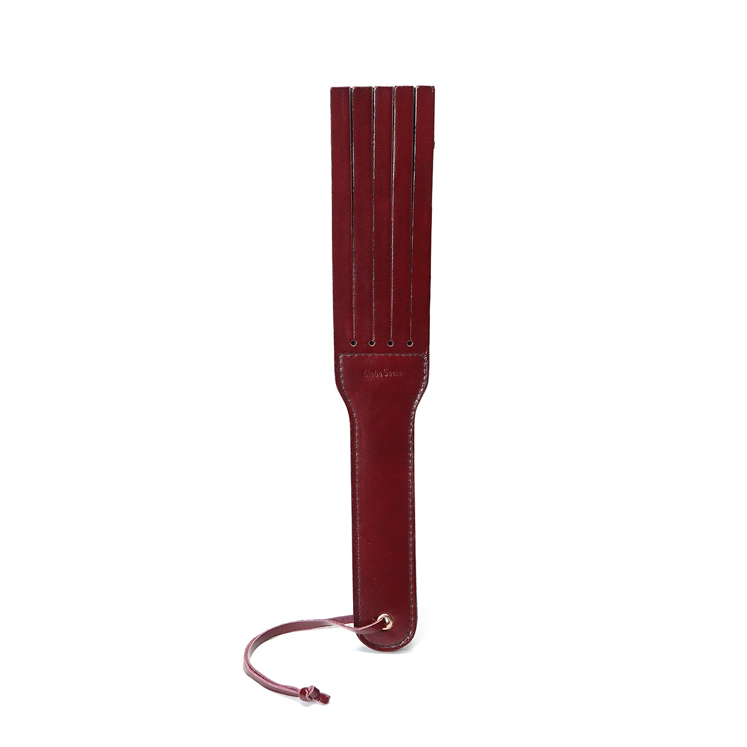Шлепалка Liebe Seele Wine Red Spanking Paddle, 34.5 см (бордовый)
