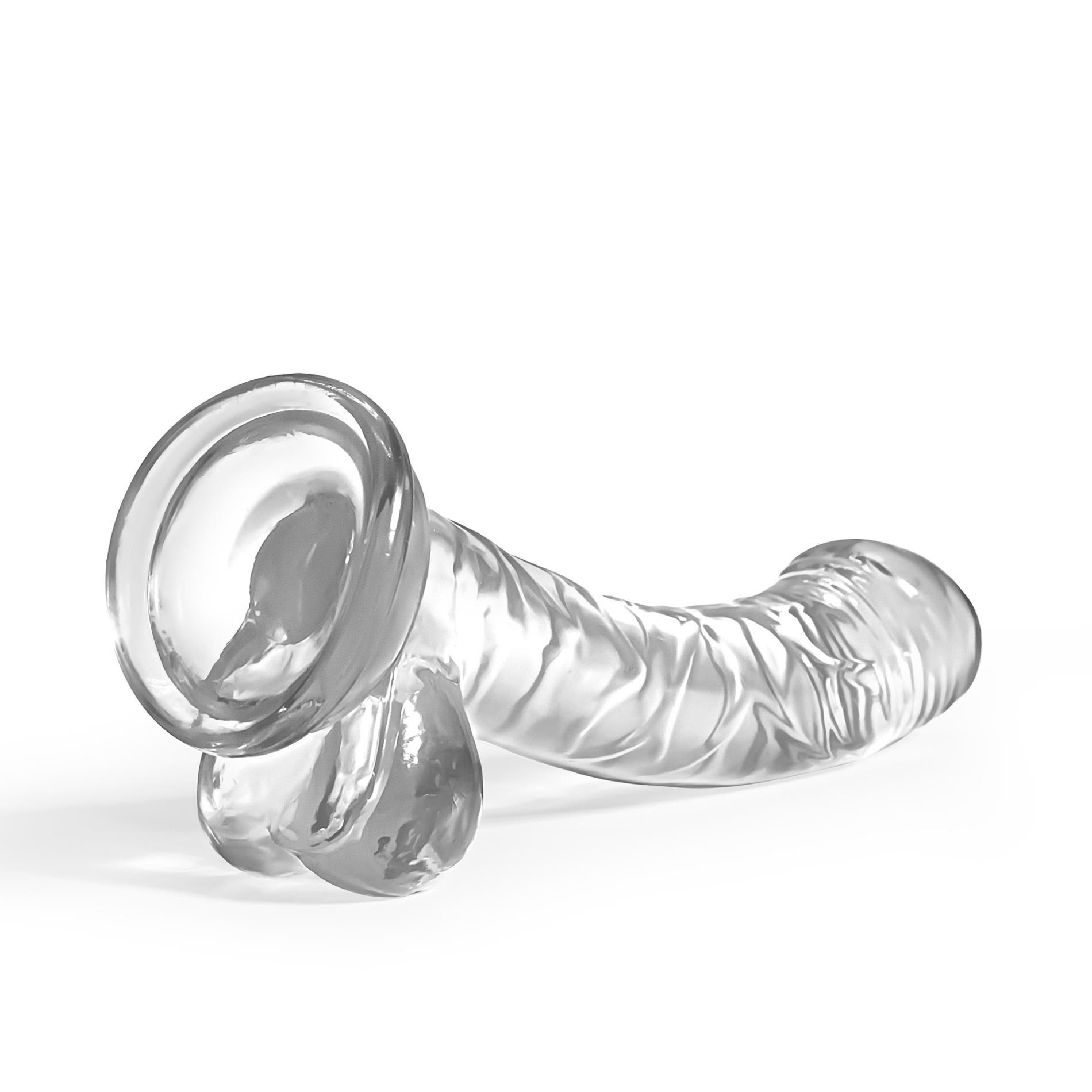 Dildo Crushious Hudini Jelly, 17.5 cm (przezroczysty)