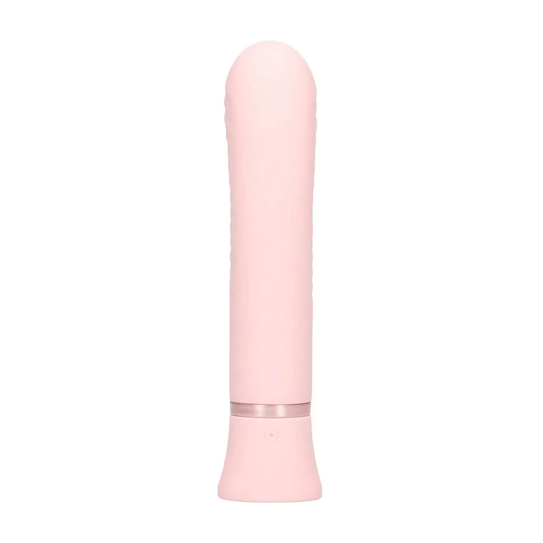 Вибратор-кролик Loveline Mystique, 15.9 см (розовый)