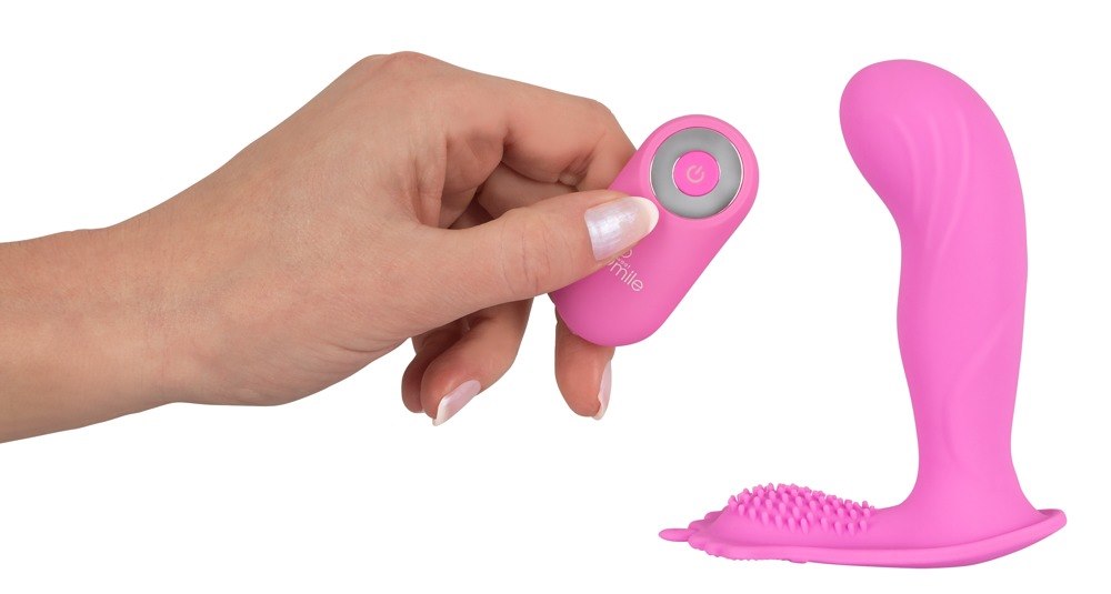 Вибратор Sweet Smile G-Spot Panty Vibe, 11,7 см (розовый)