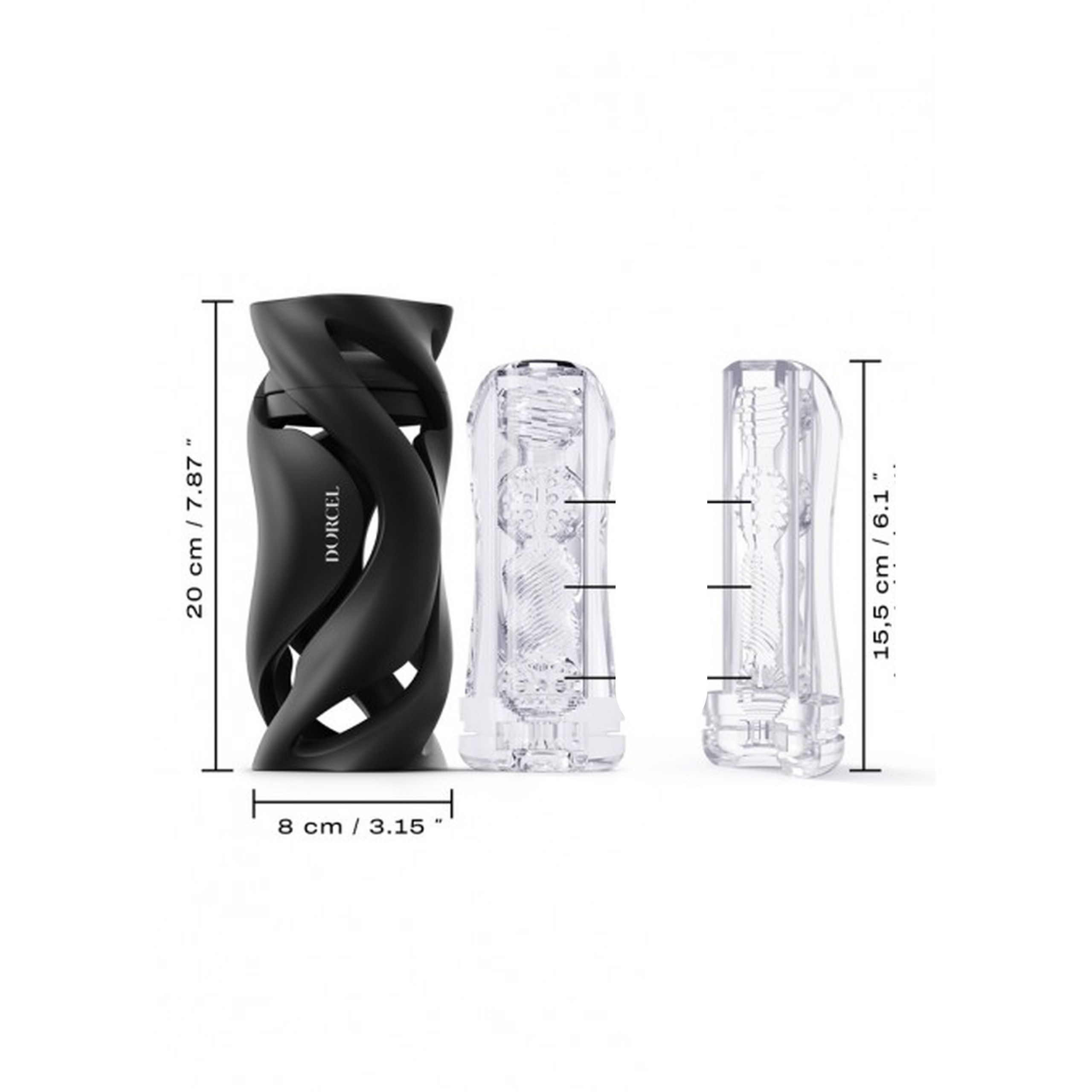 Мастурбатор Dorcel Deep Blow (чёрный)