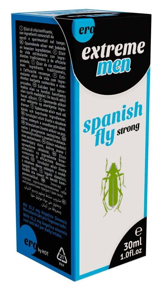 Капли Hot Ero Spanish Fly Extreme Men Strong, 30 мл