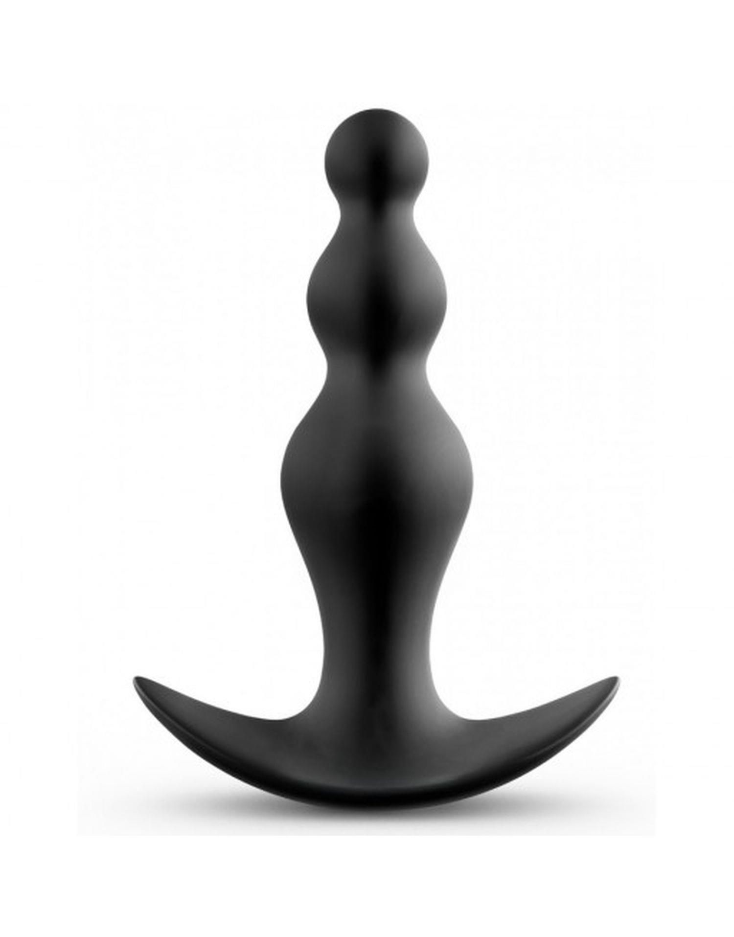 Korek analny Dorcel Training Beads M, 11,5 cm (czarny)